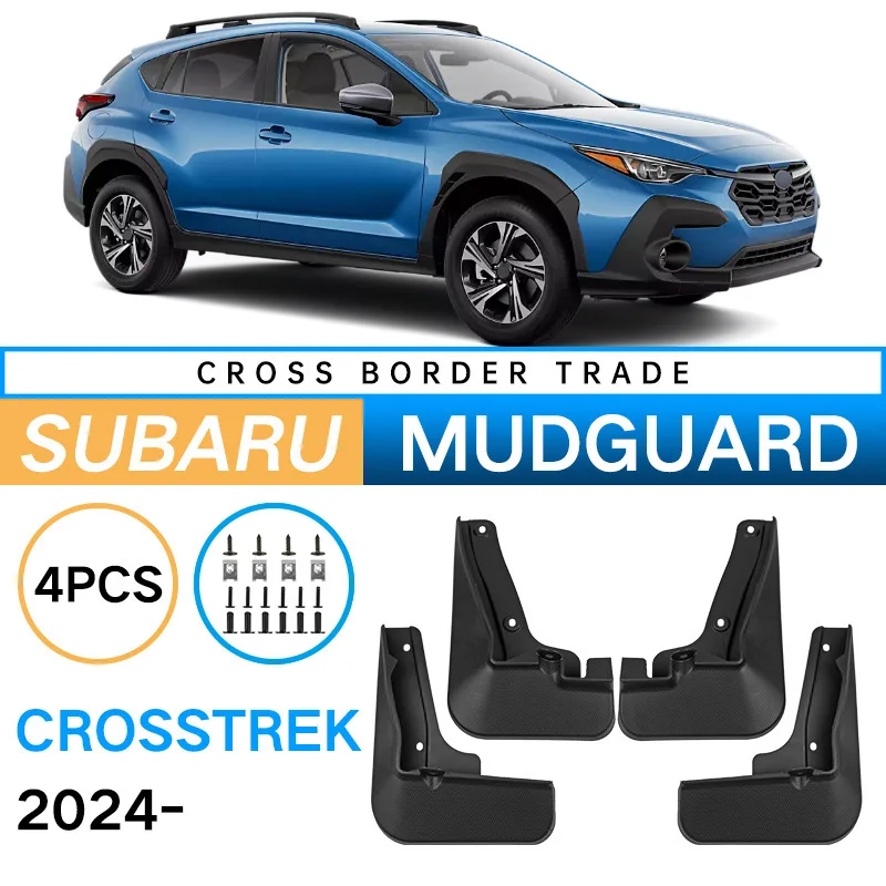 Car Mud Flaps for Subaru Crosstrek 2024 Splash Guards Fender Mudguard Flexible Rubber Not Easy Broken
Car Mud Flaps for Subaru Crosstrek 2024 Splash Guards Fender Mudguard Flexible Rubber Not Easy Broken