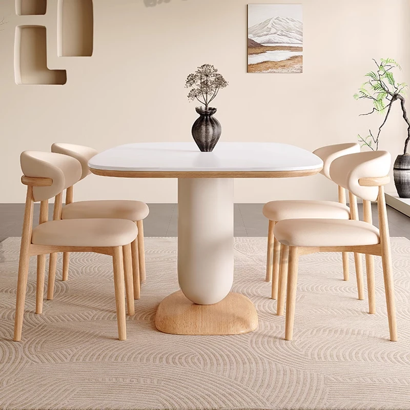European Modern Dining Table Cream Wind Cute Reception Serving Restaurant Table Simple Special Mesas De Jantar Home Furniture
European Modern Dining Table Cream Wind Cute Reception Serving Restaurant Table Simple Special Mesas De Jantar Home Furniture