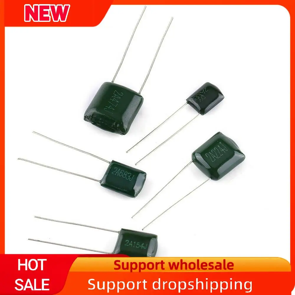 Superb 660Pcs 24 Values 100V 2A221-2A474 Polyester Film Capacitor Assortment Pack Kit
Superb 660Pcs 24 Values 100V 2A221-2A474 Polyester Film Capacitor Assortment Pack Kit