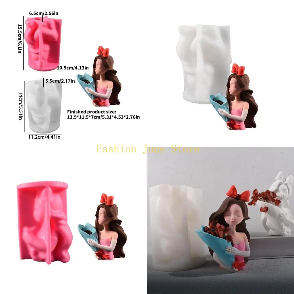 N5KA Girl Plant Pots Mould Silicone Texture Suitable for Succulent Pots
N5KA Girl Plant Pots Mould Silicone Texture Suitable for Succulent Pots