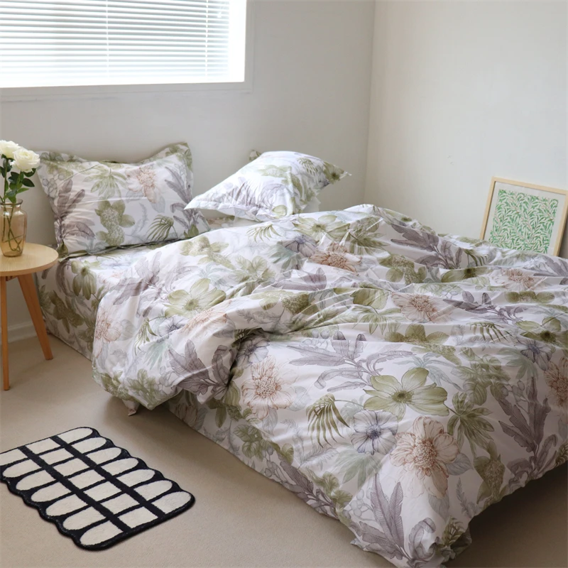3-Piece Comfortable Modern Flat Pillowcase Cotton Set Bed Nordic Sheet Duvet Fitted 4-Piece Bedding Soft Breathable Cover Hotel
3-Piece Comfortable Modern Flat Pillowcase Cotton Set Bed Nordic Sheet Duvet Fitted 4-Piece Bedding Soft Breathable Cover Hotel