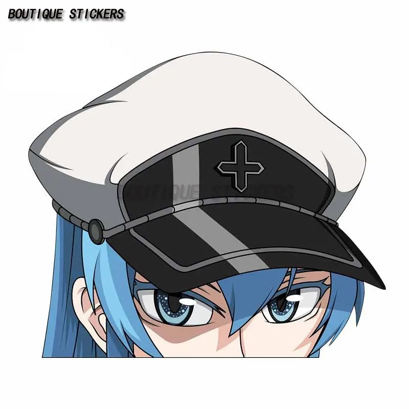 Akame Ga KILL Esdeath Peeker, автомобильная наклейка, водонепроницаемая ПВХ наклейка, автомобиль, мотоцикл, украшения, аксессуары, наклейка для багажа, ноутбука
Akame Ga KILL Esdeath Peeker, автомобильная наклейка, водонепроницаемая ПВХ наклейка, автомобиль, мотоцикл, украшения, аксессуары, наклейка для багажа, ноутбука