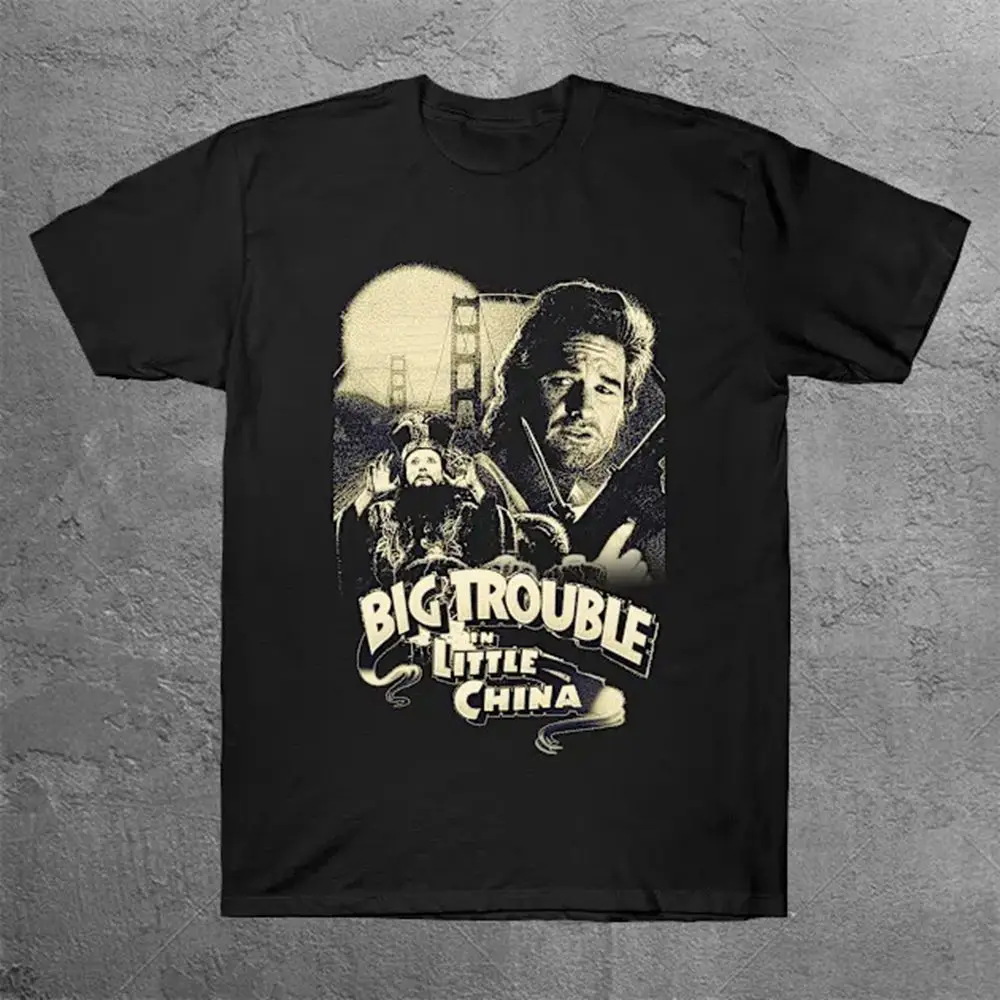 Винтажная футболка Big Trouble In Little China, мужская летняя футболка большого размера
Винтажная футболка Big Trouble In Little China, мужская летняя футболка большого размера