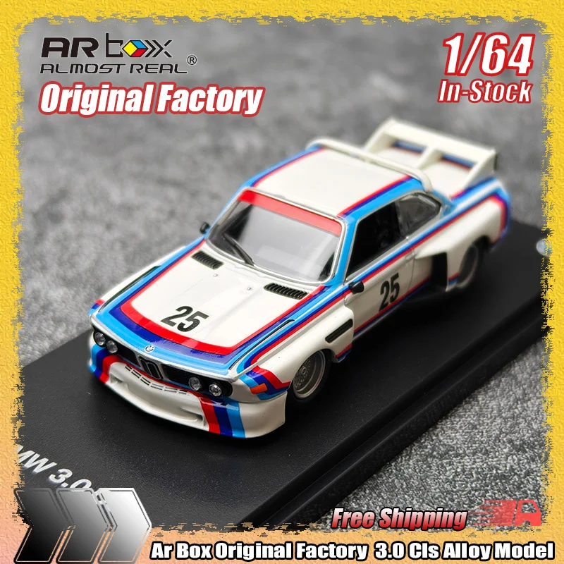 Новинка в наличии Ar Box, оригинальная заводская 1:64 3,0 Csl, имитация сплава, миниатюрная литая под давлением модель гоночного автомобиля, коллекция игрушек на заказ, подарок
Новинка в наличии Ar Box, оригинальная заводская 1:64 3,0 Csl, имитация сплава, миниатюрная литая под давлением модель гоночного автомобиля, коллекция игрушек на заказ, подарок