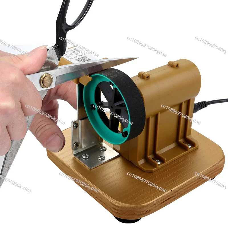 18W Automatic Scissor Sharpener With 6 Sand Rings For Tailor Hairdresser Flat Shear Grinding Tool
18W Automatic Scissor Sharpener With 6 Sand Rings For Tailor Hairdresser Flat Shear Grinding Tool