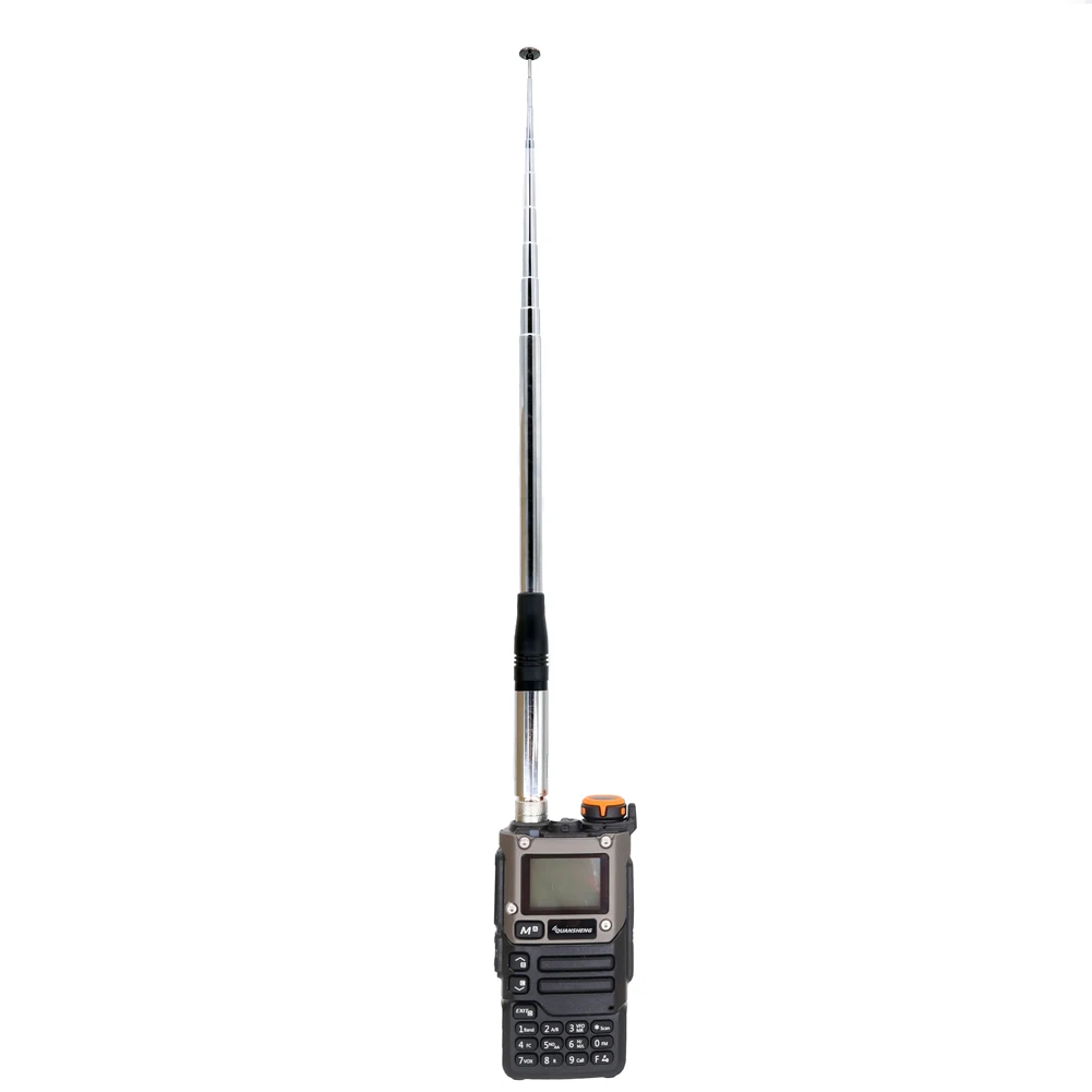 27MHz HT Amateur Antennas SMA Female 23cm-130cm Walkie Talkie Handheld Extended CB Antenna for CB Handheld/Portable Radio
27MHz HT Amateur Antennas SMA Female 23cm-130cm Walkie Talkie Handheld Extended CB Antenna for CB Handheld/Portable Radio