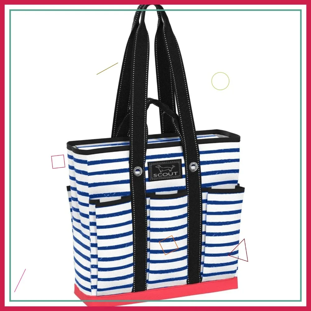 Multi-Pocket Travel Tote: 7 Pockets, 2 Strap Sets, Folds Flat for Nurses, Teachers & Moms
Multi-Pocket Travel Tote: 7 Pockets, 2 Strap Sets, Folds Flat for Nurses, Teachers & Moms