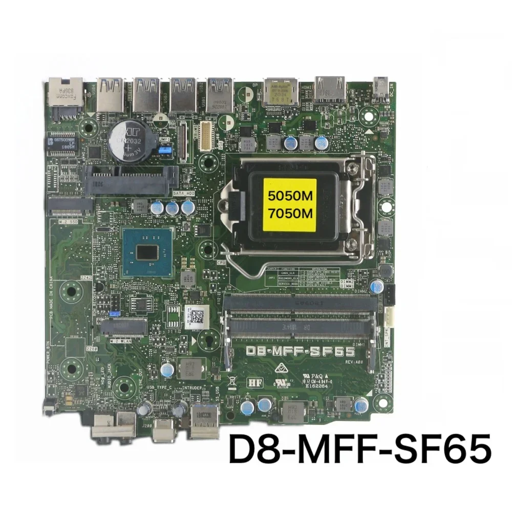 For Dell Optiplex 5050M 7050M Motherboard D8-MFF-SF65 CN-055H3G 055H3G 55H3G Mainboard 100% Tested OK Fully Work Free Shipping
For Dell Optiplex 5050M 7050M Motherboard D8-MFF-SF65 CN-055H3G 055H3G 55H3G Mainboard 100% Tested OK Fully Work Free Shipping
