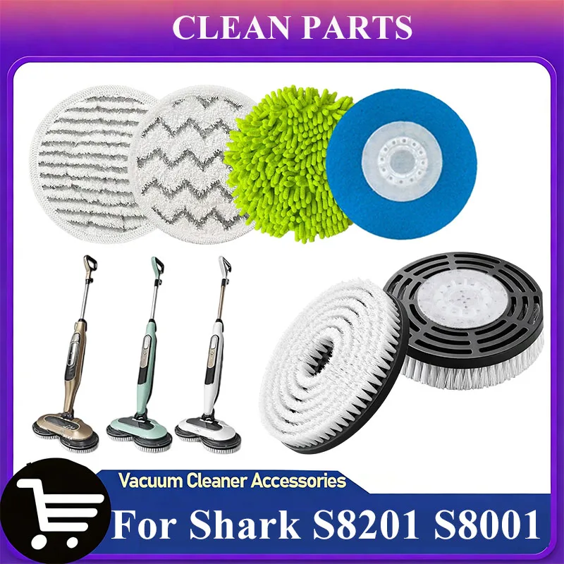 Replacement For Shark S8201/S8001/S7201/S7000 Series Steam Mop Replacement Pads & Scrub Brush Head Accessory Parts
Replacement For Shark S8201/S8001/S7201/S7000 Series Steam Mop Replacement Pads & Scrub Brush Head Accessory Parts