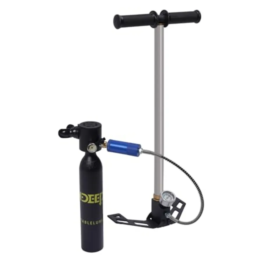 Mini scuba oxygen diving equipment air tanks for underwater use, aluminum alloy, matte black, 0.5L high-pressure capacity with
Mini scuba oxygen diving equipment air tanks for underwater use, aluminum alloy, matte black, 0.5L high-pressure capacity with