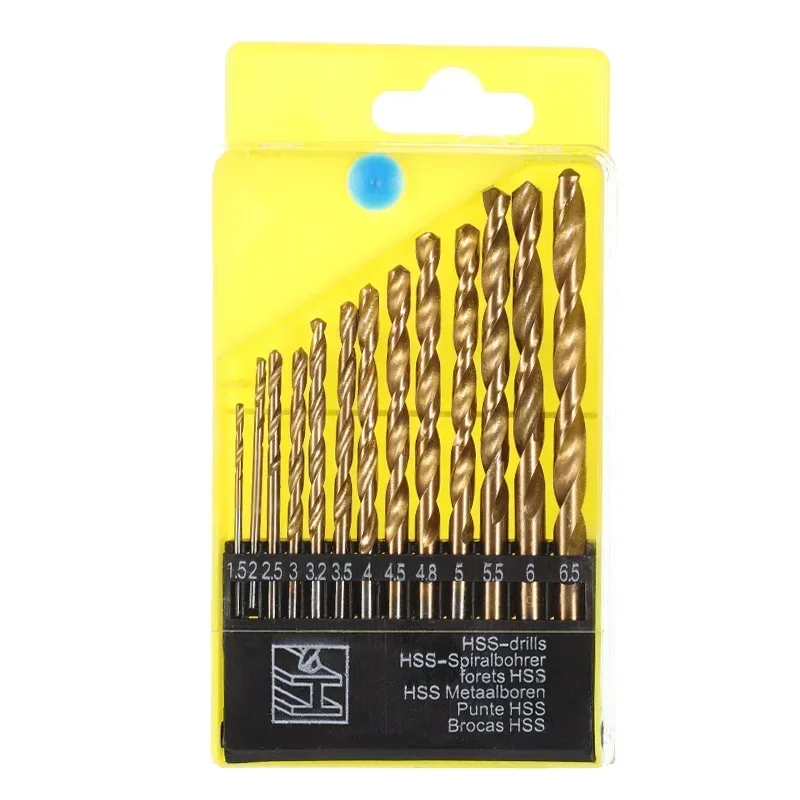2026 new High-Speed Steel Drill Kit 13 Piece Set, Impact Quick Change Drill Kit for Cast Iron Hardening Metal Wood and Plastic
2026 new High-Speed Steel Drill Kit 13 Piece Set, Impact Quick Change Drill Kit for Cast Iron Hardening Metal Wood and Plastic