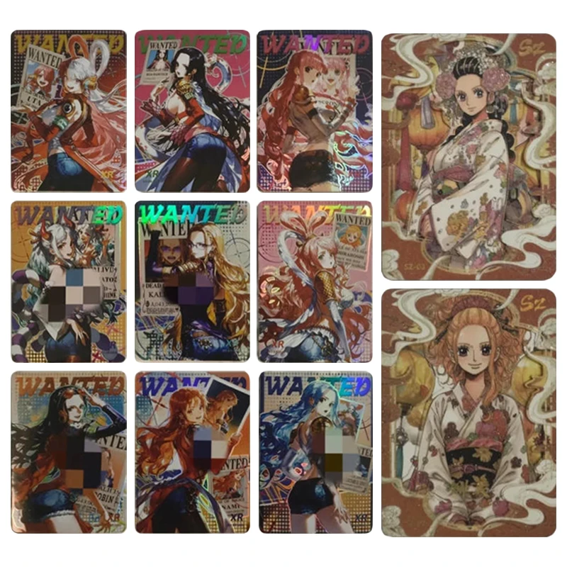 Японское аниме ONE PIECE Nefertari D.Vivi Nico Robin Boa Hancock Nami, подарки на Рождество и день рождения, детские игрушки, коллекционные карты
Японское аниме ONE PIECE Nefertari D.Vivi Nico Robin Boa Hancock Nami, подарки на Рождество и день рождения, детские игрушки, коллекционные карты