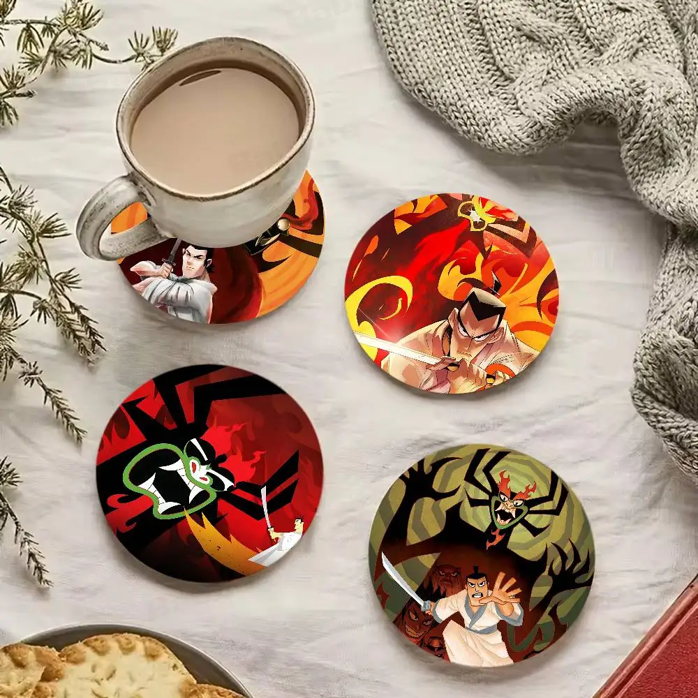 Cartoon S-Samurai Jack Movie Themed Wooden Coaster Non-Slip Heat-Resistant Fun Dining Table Decoration Cafe Restaurant Gifts
Cartoon S-Samurai Jack Movie Themed Wooden Coaster Non-Slip Heat-Resistant Fun Dining Table Decoration Cafe Restaurant Gifts