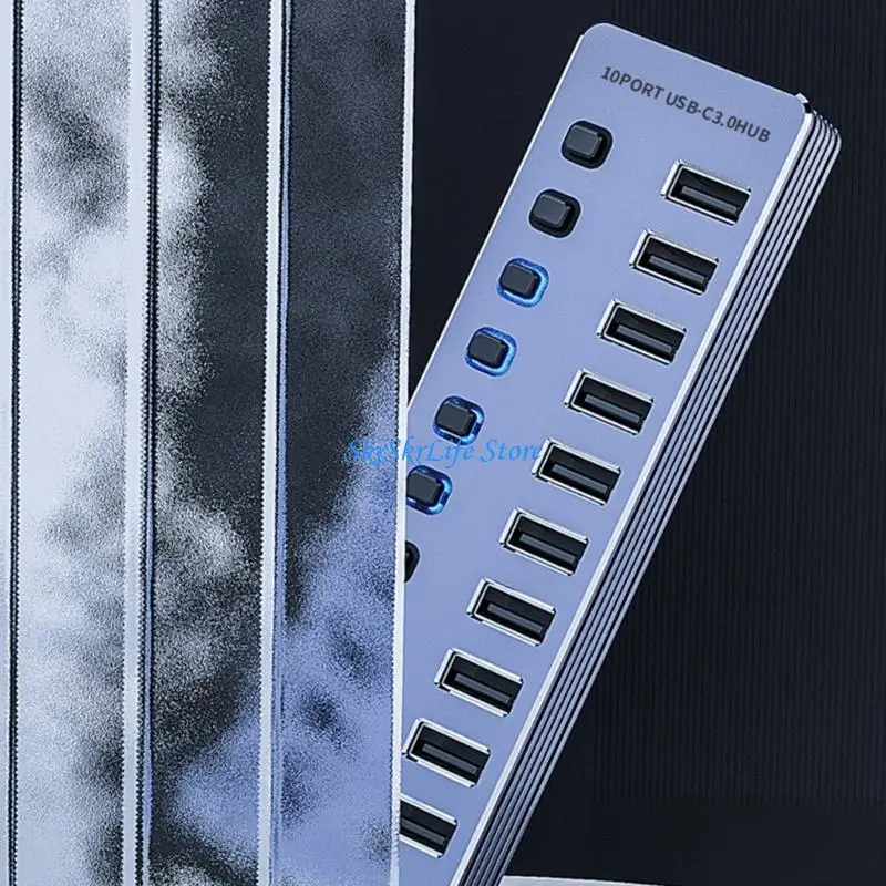 E65E Fast Speed USB3.0 Splitter Adapter 4/7/10 Port 5Gbps Durability Aluminum
E65E Fast Speed USB3.0 Splitter Adapter 4/7/10 Port 5Gbps Durability Aluminum