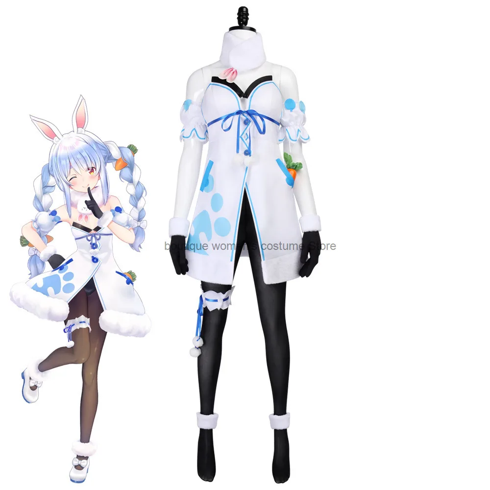 Halloween Cosplay Virtual Anchor YouTuber Rabbit Field Peikura Cosplay Costume 2D Anime Cosplay Rabbit Field Peikura Uniform
Halloween Cosplay Virtual Anchor YouTuber Rabbit Field Peikura Cosplay Costume 2D Anime Cosplay Rabbit Field Peikura Uniform