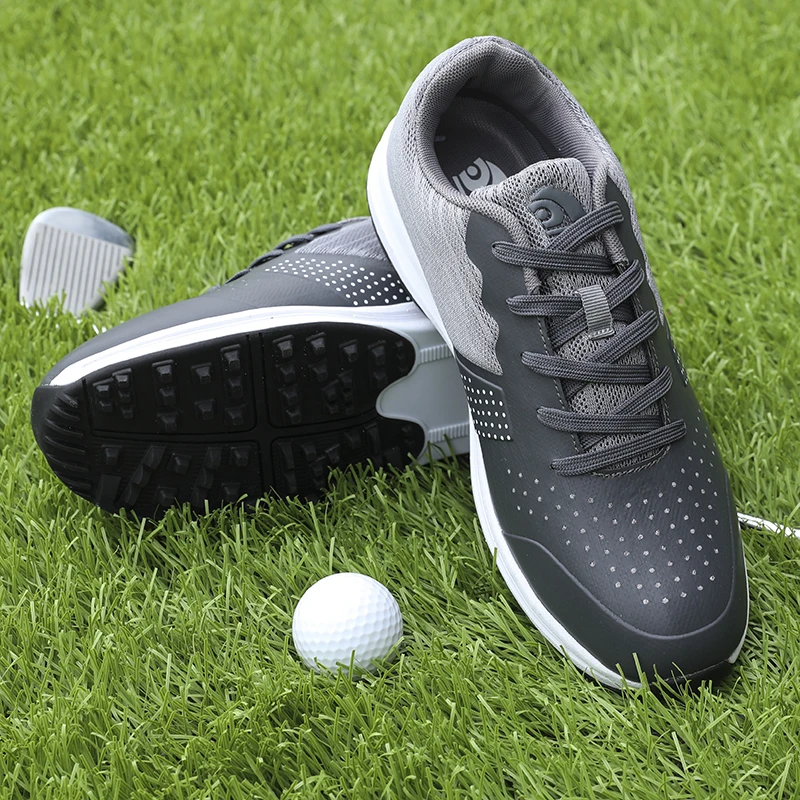 Professional Men's Golf Shoes Breathable Comfortable Mesh Upper Sports Sneakers for Golfing And General Training
Professional Men's Golf Shoes Breathable Comfortable Mesh Upper Sports Sneakers for Golfing And General Training