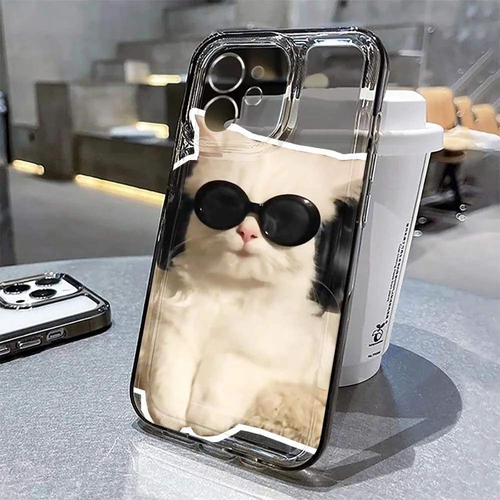 Lovely Cat Soft Phone Case For iPhone 16 14 12 13 15 11 Pro Max X XR XS 7 8 15 Plus SE 16E 16 Pro 11 13 Pro Cartoon Cute Cover
Lovely Cat Soft Phone Case For iPhone 16 14 12 13 15 11 Pro Max X XR XS 7 8 15 Plus SE 16E 16 Pro 11 13 Pro Cartoon Cute Cover