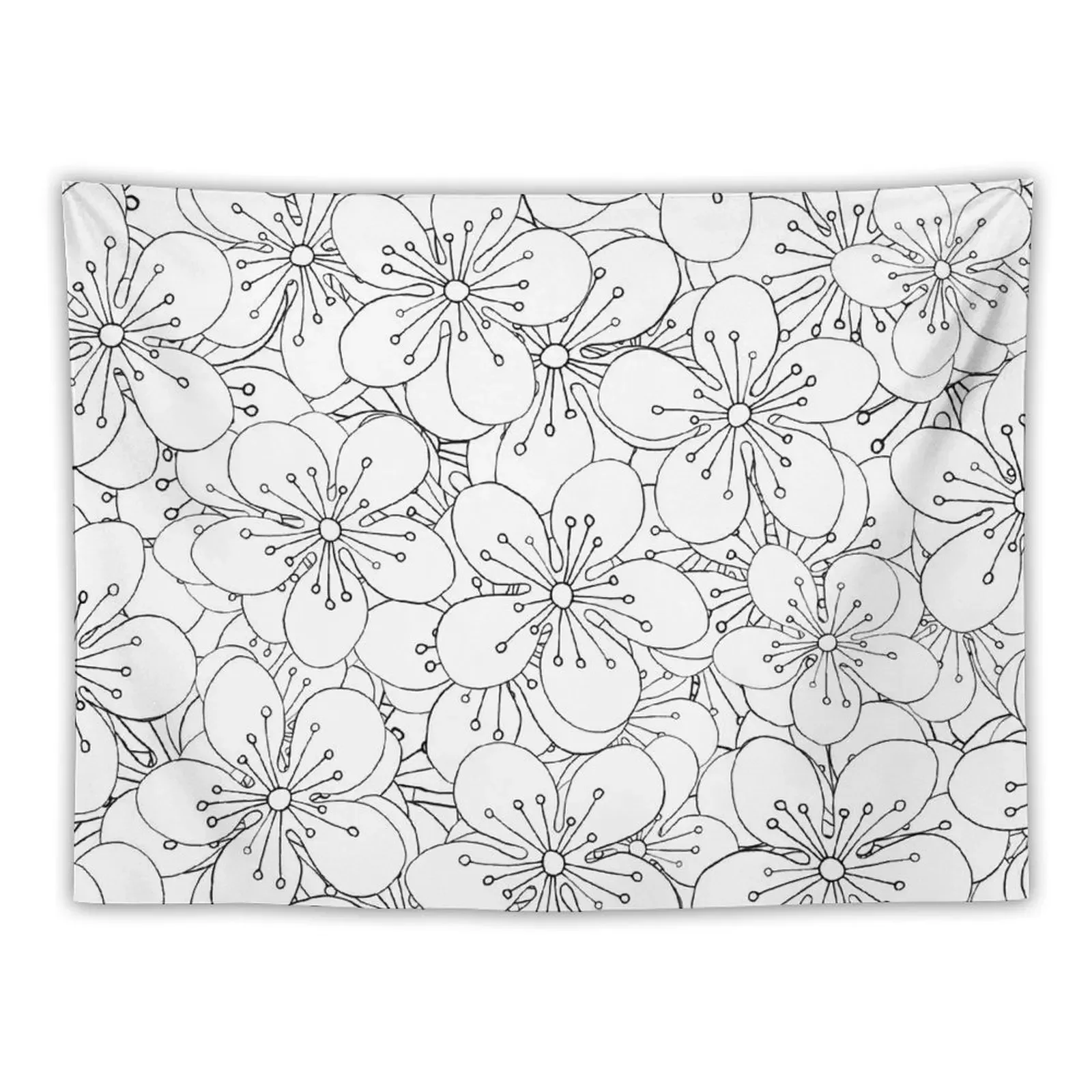 Cherry Blossom Black and White Tapestry Home Supplies Decor Home Room Decoration Accessories Hanging Wall Tapestry
Cherry Blossom Black and White Tapestry Home Supplies Decor Home Room Decoration Accessories Hanging Wall Tapestry