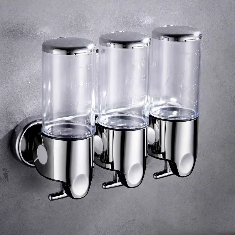 Single/double/triple500Ml Soap Dispenser Wall-Mount Shower Bath Shampoo Dispenser Liquid Soap Container Soap and Gel Dispenser
Single/double/triple500Ml Soap Dispenser Wall-Mount Shower Bath Shampoo Dispenser Liquid Soap Container Soap and Gel Dispenser