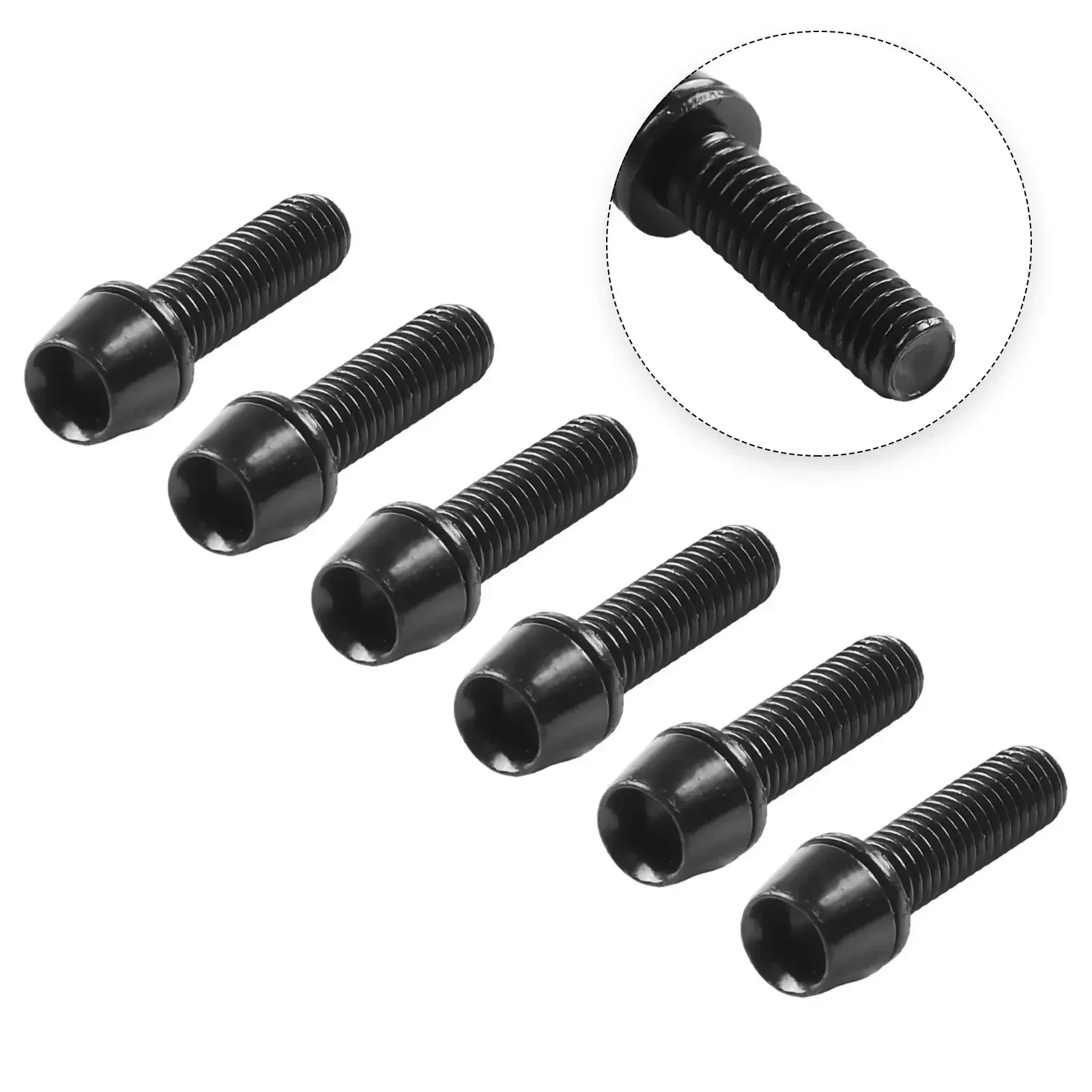 6pcs/Set Bicycle Handlebar Screws M5*18MM MTB Stem Riser Screw In Bolts High Quality Bike Stem Fixing Accessories Bicicleta
6pcs/Set Bicycle Handlebar Screws M5*18MM MTB Stem Riser Screw In Bolts High Quality Bike Stem Fixing Accessories Bicicleta