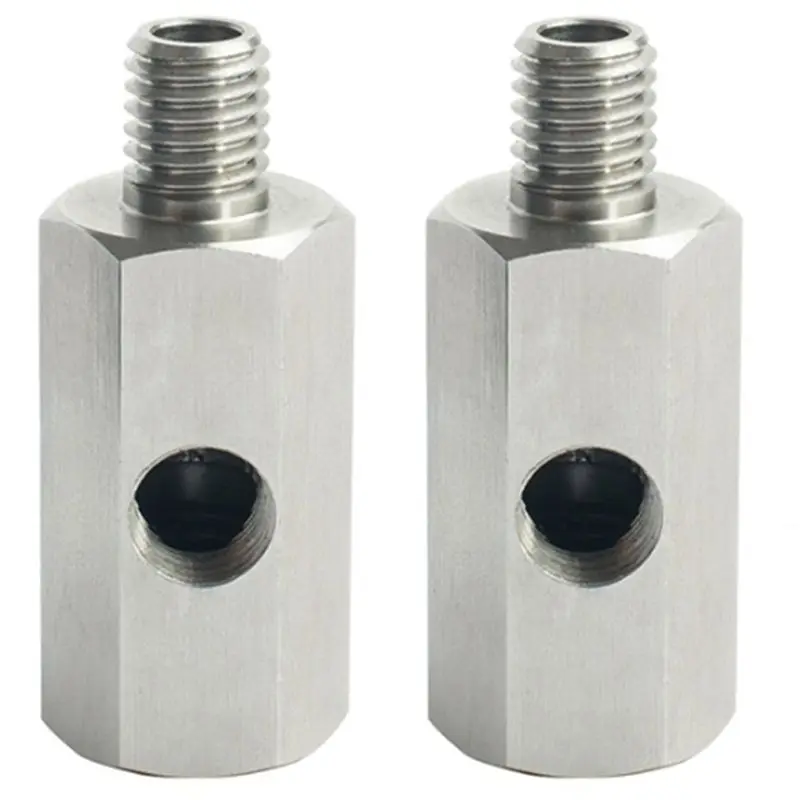 2X Metric Adapter Oil Pressure Sensor 1/8 Inch NPT Female X M10 M10X1.5 Male & Female Tee-A08Q
2X Metric Adapter Oil Pressure Sensor 1/8 Inch NPT Female X M10 M10X1.5 Male & Female Tee-A08Q