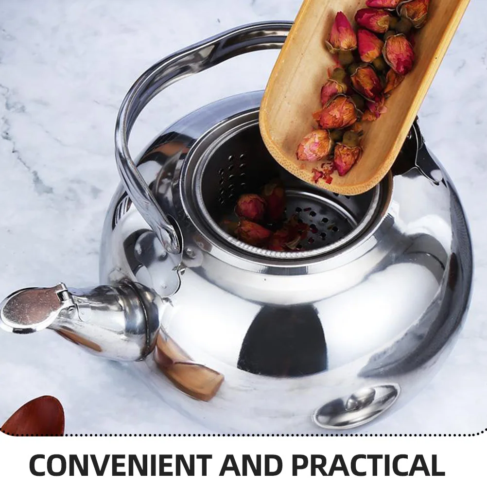 Teapot Stainless Steel Reliable Builtin Filter Elegant Design Large Capacity Teapot Stainless Steel Tea Kettle
Teapot Stainless Steel Reliable Builtin Filter Elegant Design Large Capacity Teapot Stainless Steel Tea Kettle