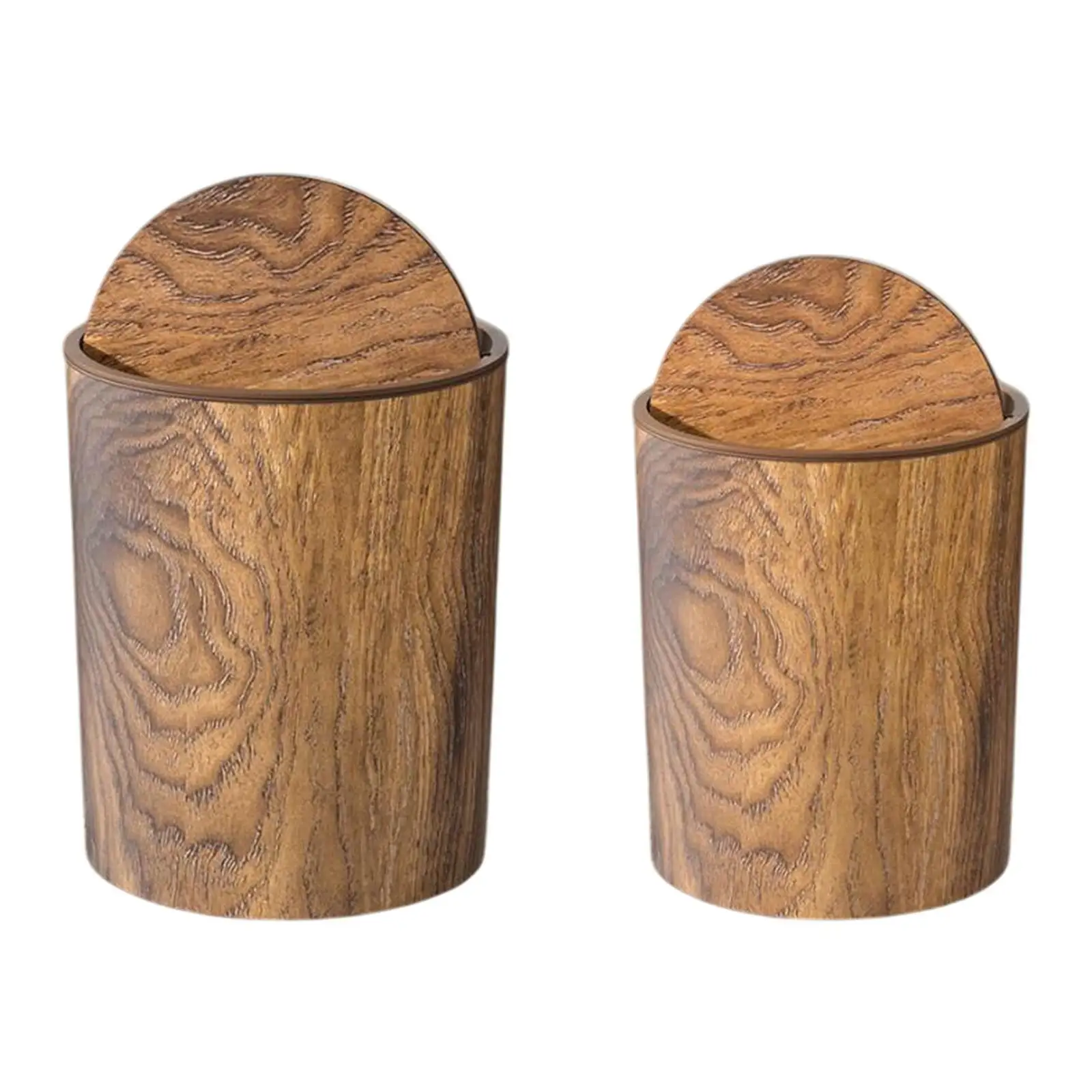 Imitation Wood Trash Can with Swing Lid Office Wastebasket Kitchen Garbage Container Bin for Home Living Room Bathroom
Imitation Wood Trash Can with Swing Lid Office Wastebasket Kitchen Garbage Container Bin for Home Living Room Bathroom