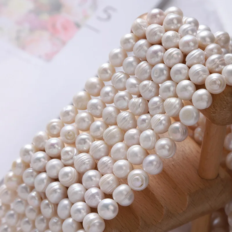 Grade A Potato-Shaped Punch Pearls 6-9mm Natural Freshwater Pearl Semi-Finished Beads for Jewellery Making DIY Necklace Bracelet
Grade A Potato-Shaped Punch Pearls 6-9mm Natural Freshwater Pearl Semi-Finished Beads for Jewellery Making DIY Necklace Bracelet