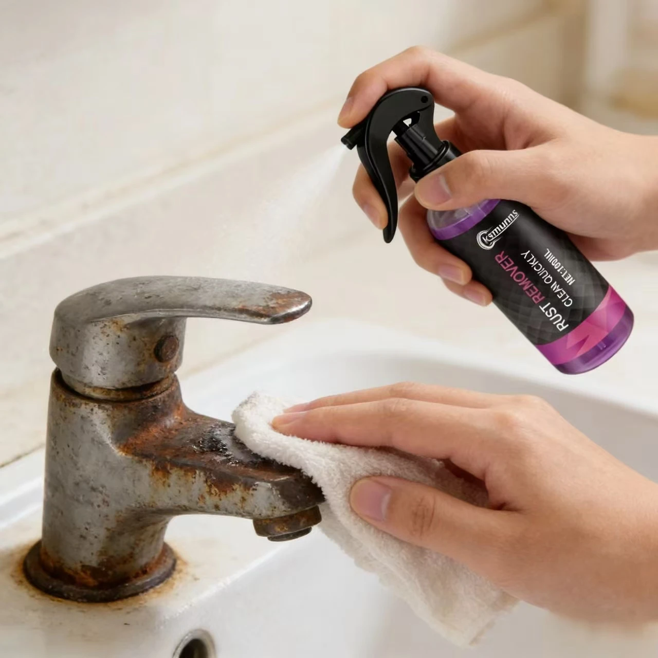 100 мл Ksmunns Средство для удаления ржавчины для BMW Toyota — быстрая очистка ржавчины, удаление ржавчины с металлическими деталями автомобиля, эффективный инструмент для ухода за автомобилем
100 мл Ksmunns Средство для удаления ржавчины для BMW Toyota — быстрая очистка ржавчины, удаление ржавчины с металлическими деталями автомобиля, эффективный инструмент для ухода за автомобилем