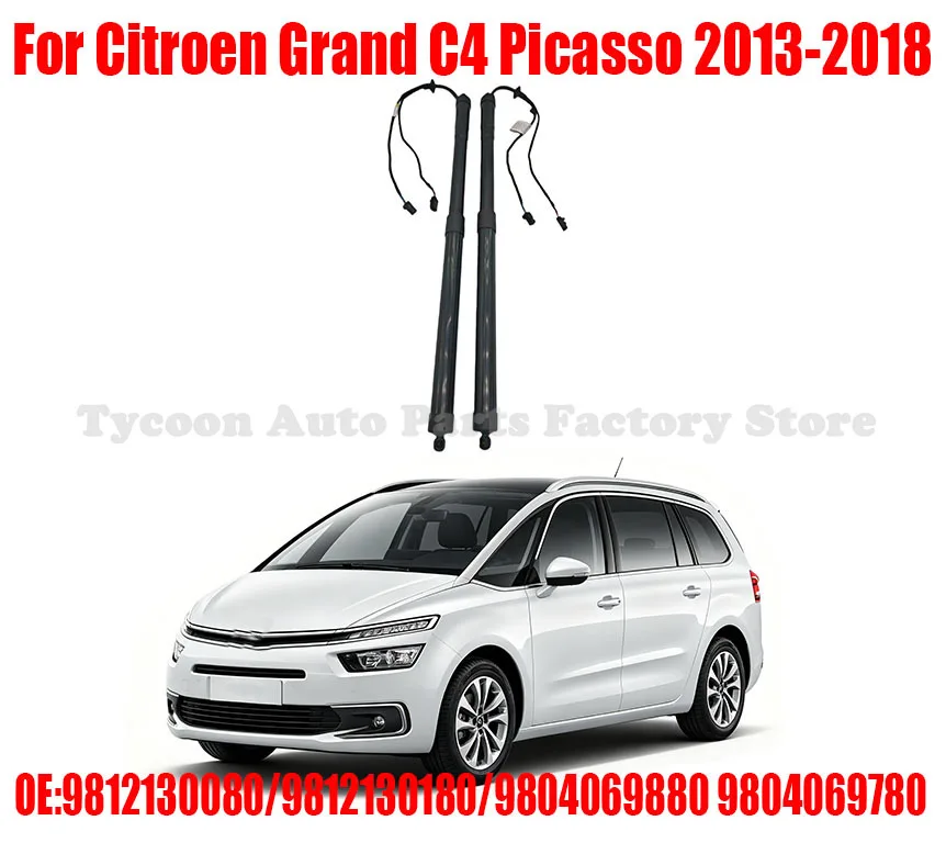 Electric Tailgate Lift Support Strut For Citroen Grand C4 Picasso 2013-2018 OE 9812130080 9812130180 9804069880 9804069780
Electric Tailgate Lift Support Strut For Citroen Grand C4 Picasso 2013-2018 OE 9812130080 9812130180 9804069880 9804069780