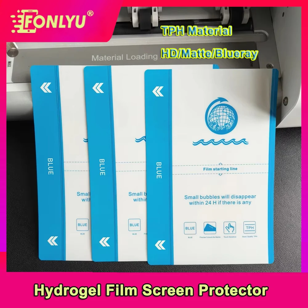 FONLYU Flexible Hydrogel Film Anti-stress repair Screen Protector TPU HD Micas Matte Movie Privacy Sheet For Cutting Machine
FONLYU Flexible Hydrogel Film Anti-stress repair Screen Protector TPU HD Micas Matte Movie Privacy Sheet For Cutting Machine