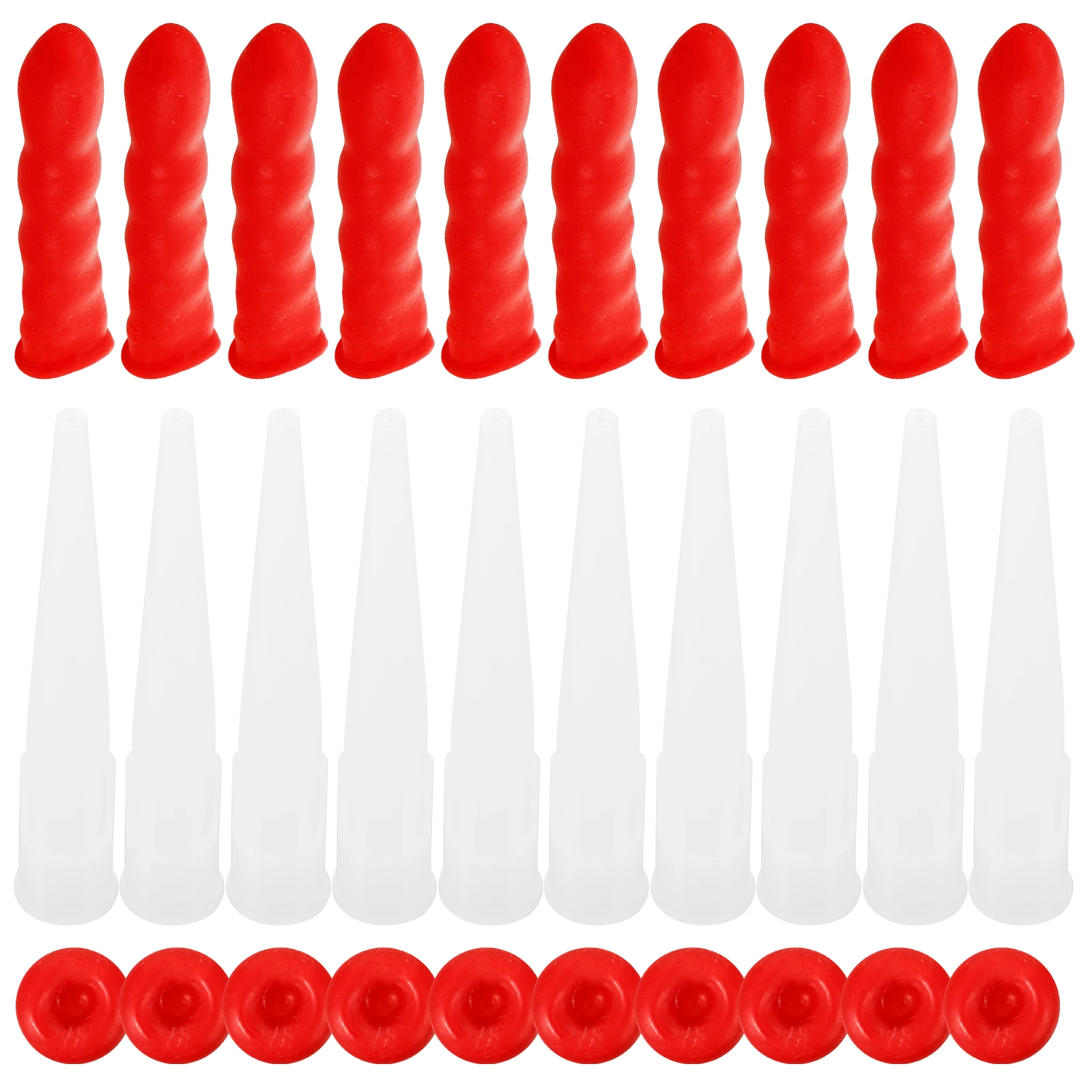10 Caulk Tube Caps Red Latex Sealing Tips Leak Proof Durable Reusable Caulk Saver Covers For Home Decoration Crafts
10 Caulk Tube Caps Red Latex Sealing Tips Leak Proof Durable Reusable Caulk Saver Covers For Home Decoration Crafts
