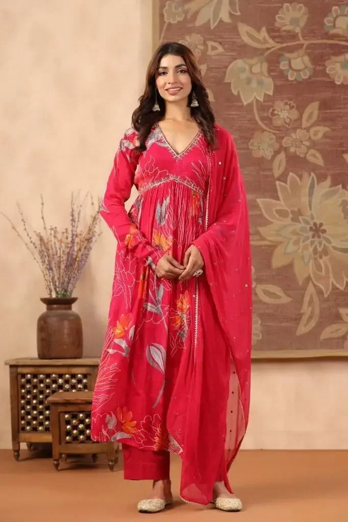 Индийский дизайнер Alia Cut Kurta Палаццо дупатта набор свадебные специальные наборы из 3 частей
Индийский дизайнер Alia Cut Kurta Палаццо дупатта набор свадебные специальные наборы из 3 частей