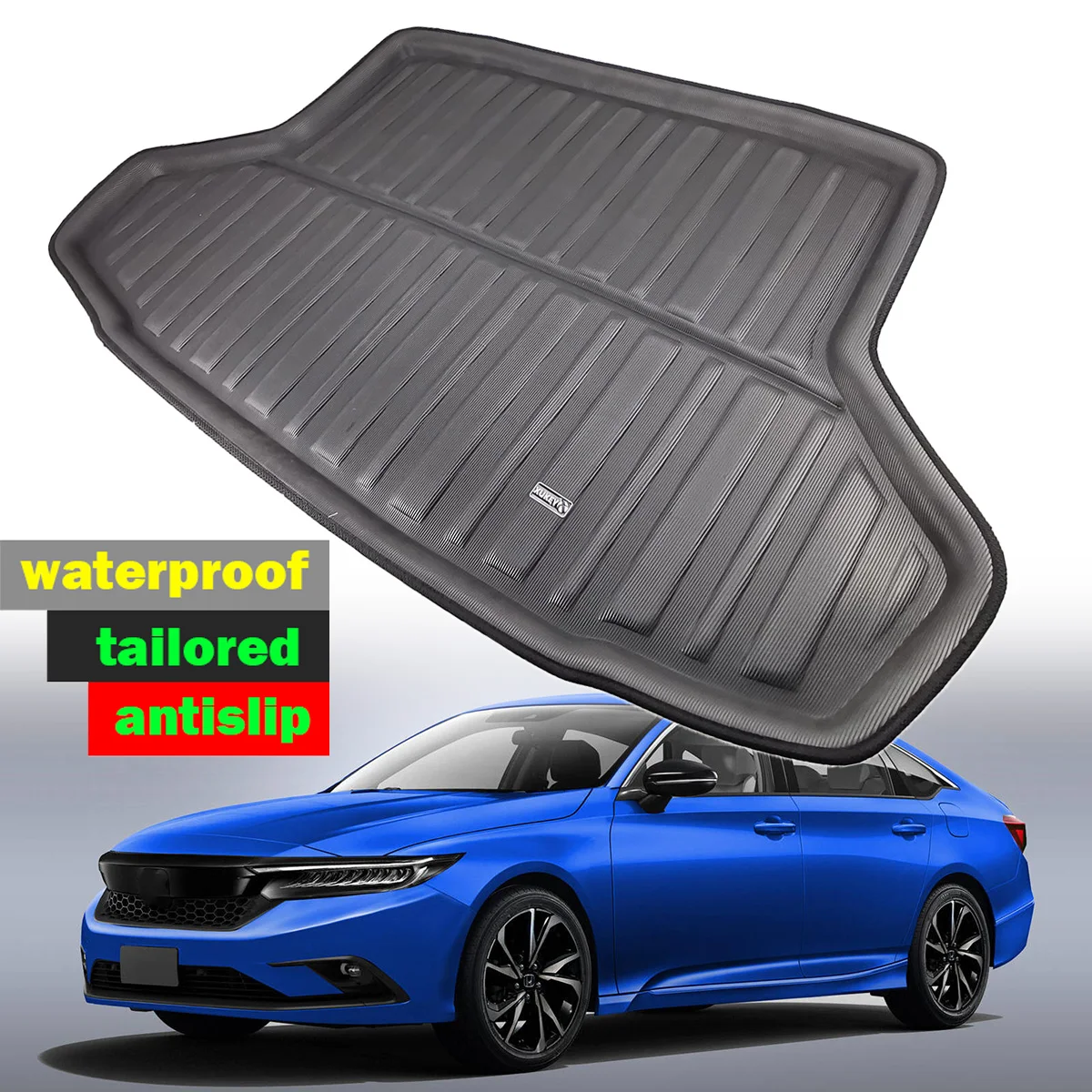 Индивидуально подходит для Honda Civic, 4-дверный седан, 11-го поколения 2022 2023, автомобильный задний багажник, багажник, коврик, напольный поднос, аксессуары для ковров
Индивидуально подходит для Honda Civic, 4-дверный седан, 11-го поколения 2022 2023, автомобильный задний багажник, багажник, коврик, напольный поднос, аксессуары для ковров