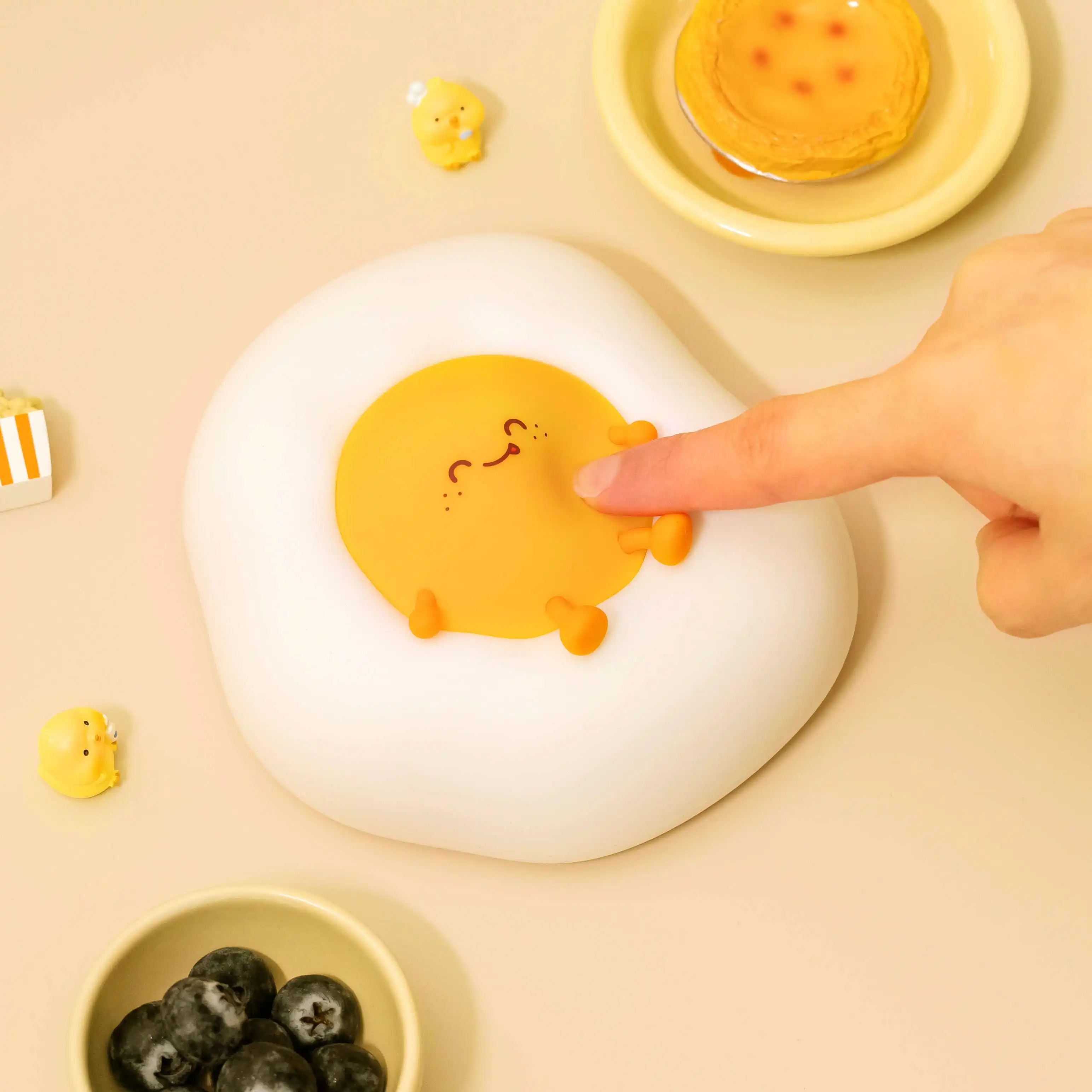 KinYiLO Fried Egg Cute Night Lights for Toddler, Kids, Baby, Nursery Warm Light Ambient Lamp for Snoothing, Sleeping Companion,
KinYiLO Fried Egg Cute Night Lights for Toddler, Kids, Baby, Nursery Warm Light Ambient Lamp for Snoothing, Sleeping Companion,