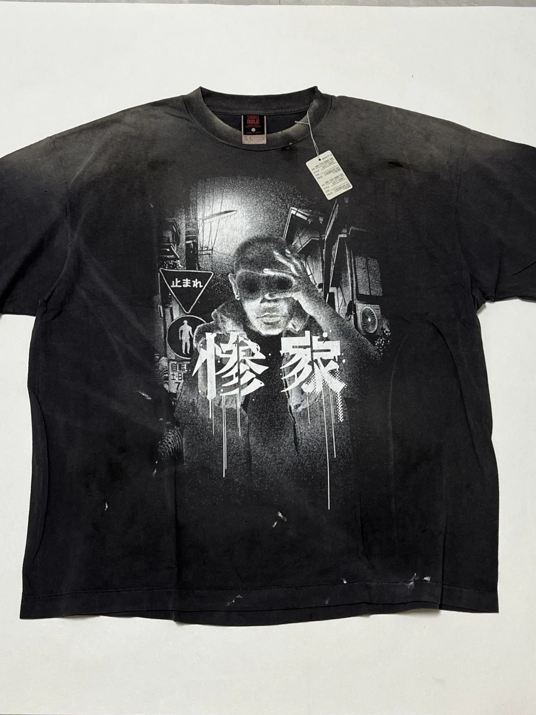 American Retro Saint Santastic GEEKS RULE Washed Faded Hole Destruction round Neck Short Sleeve Men's T-shirt Cotton Vintage ...
American Retro Saint Santastic GEEKS RULE Washed Faded Hole Destruction round Neck Short Sleeve Men's T-shirt Cotton Vintage ...