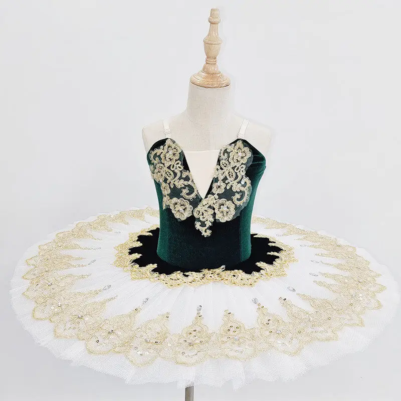 Ballet Tutu Women Lace Crystal Fairy Princess Ballet costumes Ballerina Pancake platter tutus Professional Ballet dress
Ballet Tutu Women Lace Crystal Fairy Princess Ballet costumes Ballerina Pancake platter tutus Professional Ballet dress