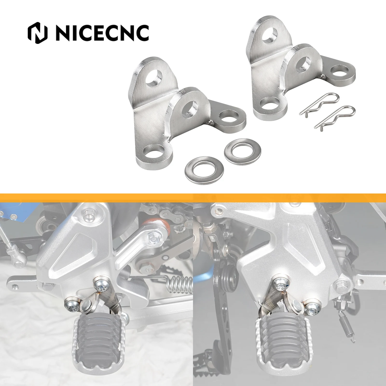 For Yamaha 2019-2024 Tenere 700 XTZ 700 20MM Lowered Footpeg Bracket Tenere 700 Rally Edition 2020-2024 Tenere 700 World Raid 22
For Yamaha 2019-2024 Tenere 700 XTZ 700 20MM Lowered Footpeg Bracket Tenere 700 Rally Edition 2020-2024 Tenere 700 World Raid 22