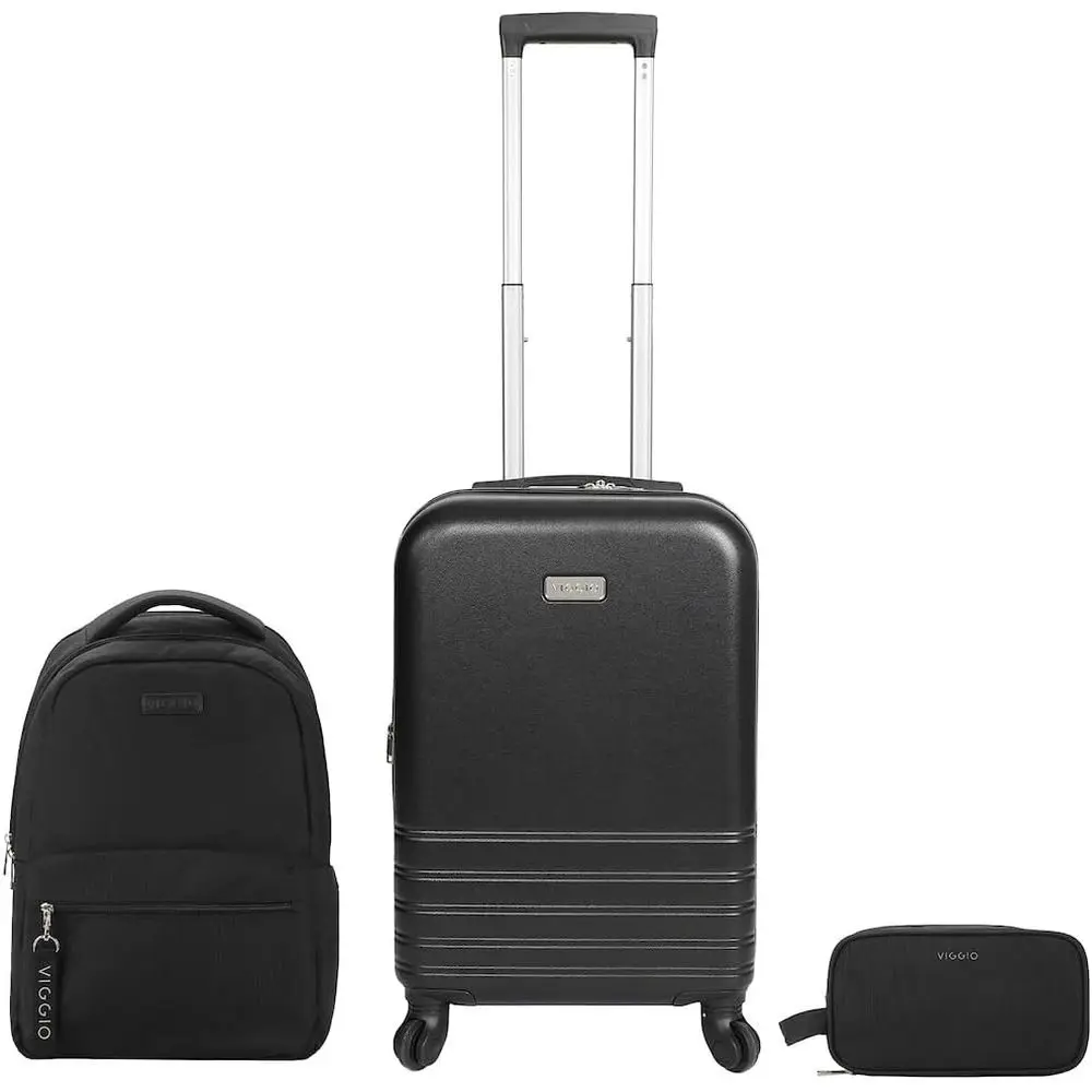 3-Piece Black Large Set for Men's Fashion
3-Piece Black Large Set for Men's Fashion