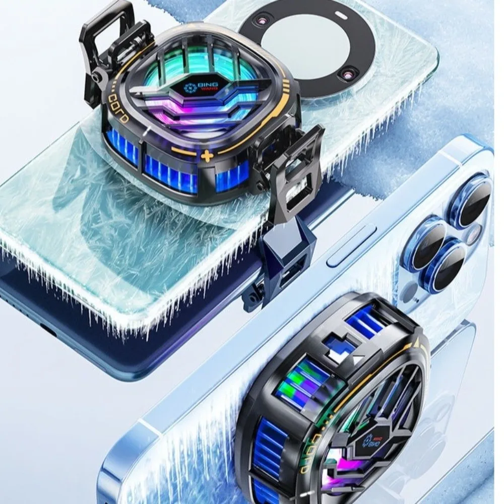 Back Clip Design Magnetic Phone Cooler Safy Stability Semiconductor Radiator Ice Cooling Technology Universal Compatibility
Back Clip Design Magnetic Phone Cooler Safy Stability Semiconductor Radiator Ice Cooling Technology Universal Compatibility