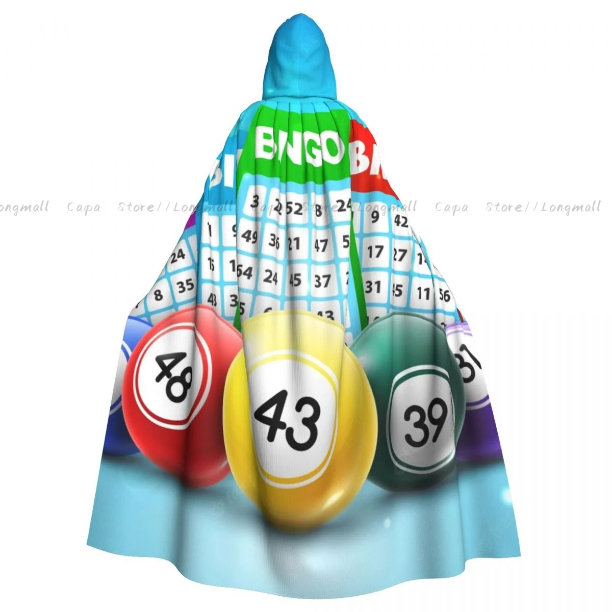 Witch Cloak Bingo Balls Halloween Cosplay Costume Unisex Adult Cloak Retro Ages Cape
Witch Cloak Bingo Balls Halloween Cosplay Costume Unisex Adult Cloak Retro Ages Cape