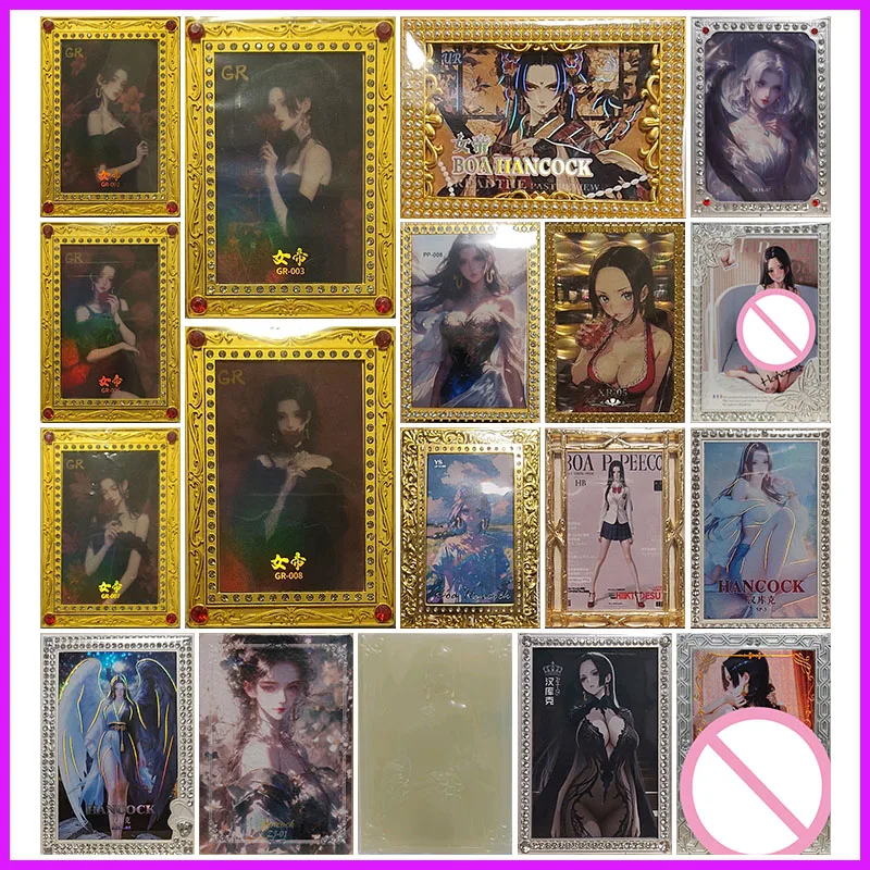 Аниме ONE PIECE Rare GR PP YS UR XR HB BOA BY SP MSP AH Коллекционная карта с металлическим преломлением Boa Hancock Игрушки для мальчика Подарок на день рождения
Аниме ONE PIECE Rare GR PP YS UR XR HB BOA BY SP MSP AH Коллекционная карта с металлическим преломлением Boa Hancock Игрушки для мальчика Подарок на день рождения