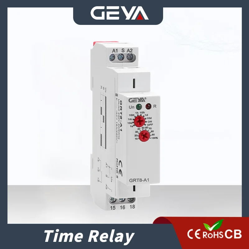GEYA GRT8-A Electronic 16A SPDT ON реле таймера задержки Time Relay AC/DC12V-240V DIN Rail Delay On Relay 12V
GEYA GRT8-A Electronic 16A SPDT ON реле таймера задержки Time Relay AC/DC12V-240V DIN Rail Delay On Relay 12V