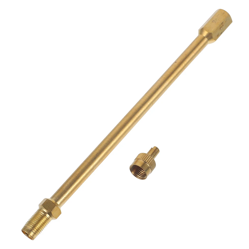 Car Tire Inflatable Extension Pole Brass Valve Stem Extender for SUV Truck Scooter Repair Tools Compact Portable
Car Tire Inflatable Extension Pole Brass Valve Stem Extender for SUV Truck Scooter Repair Tools Compact Portable
