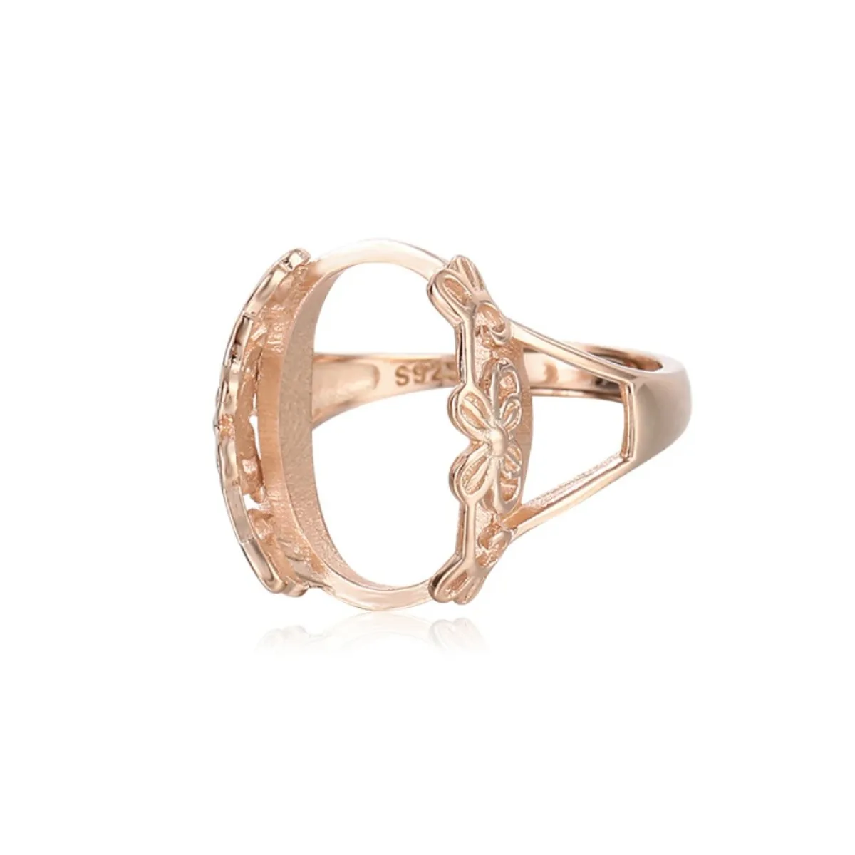 Регулируемое серебряное кольцо с покрытием из розового золота 925, заготовка для кабошона 7x9 мм/8x10 мм/10x14 мм/12x15 мм/13x18 мм
Регулируемое серебряное кольцо с покрытием из розового золота 925, заготовка для кабошона 7x9 мм/8x10 мм/10x14 мм/12x15 мм/13x18 мм