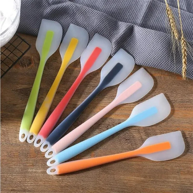 Manual silicone mixer, semi transparent cake scraper, cream cake scraper, kitchen pastry scraper, mold brush, baking tool
Manual silicone mixer, semi transparent cake scraper, cream cake scraper, kitchen pastry scraper, mold brush, baking tool