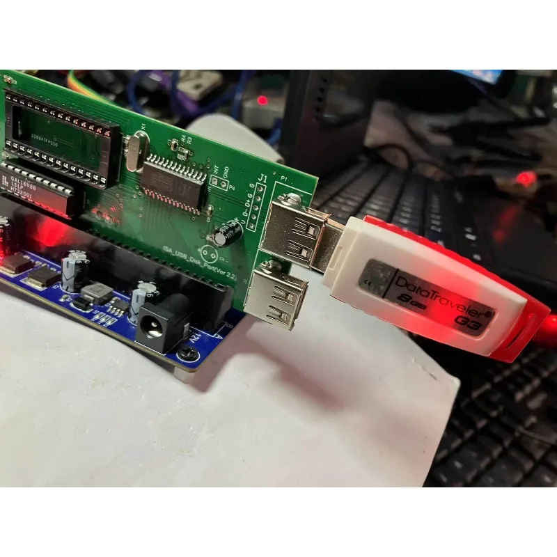 ISA to USB ISA to U disk ISA interface to USB interface, adapter card, for industrial control equipment
ISA to USB ISA to U disk ISA interface to USB interface, adapter card, for industrial control equipment