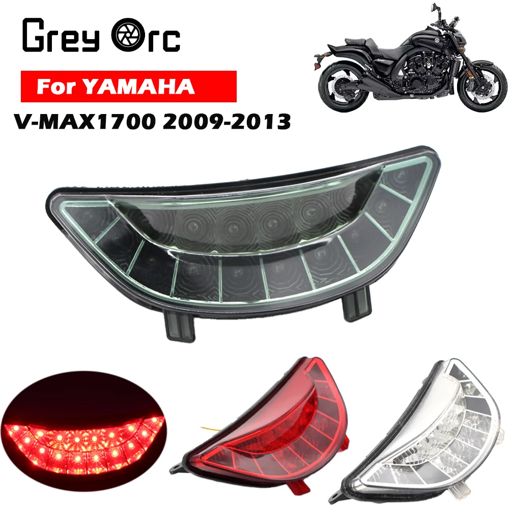 Motorcycle Turn Signal Light Integrated LED Rear Taillight For Yamaha V-max V max 1700 2009 2010 2011 2012 2013 Smoke/Clear/Red
Motorcycle Turn Signal Light Integrated LED Rear Taillight For Yamaha V-max V max 1700 2009 2010 2011 2012 2013 Smoke/Clear/Red