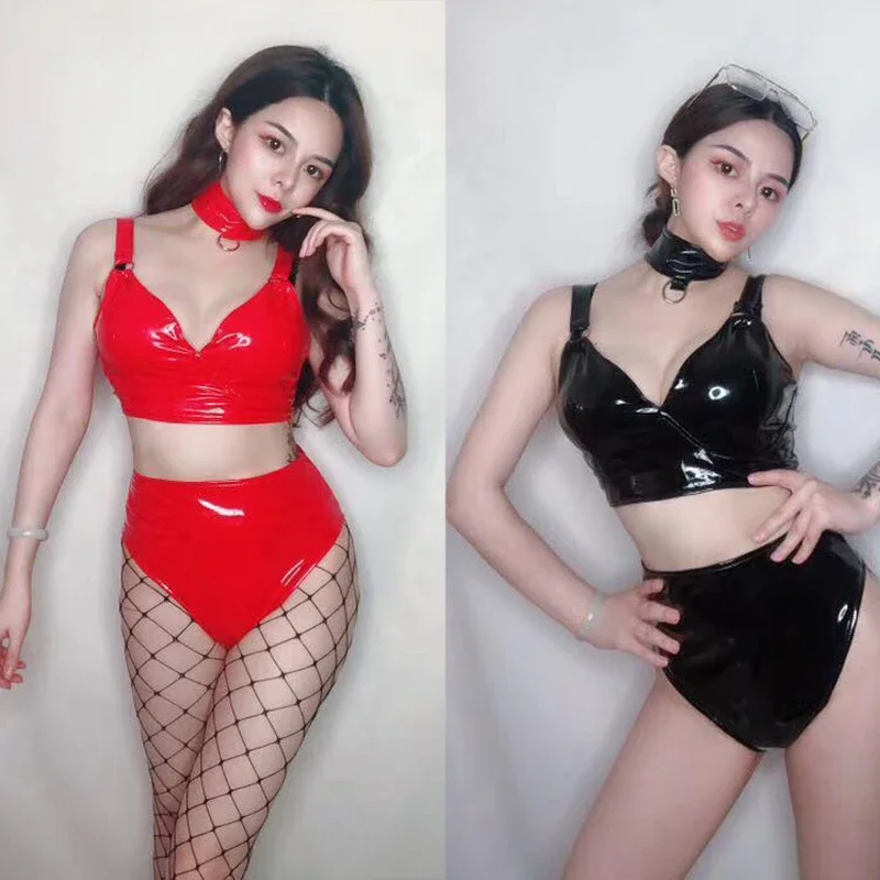 Бар Ночной клуб DJ Gogo Танцевальный костюм Женская одежда для танцев на пилоне Кожаное бикини Шорты с высокой талией Rave Outfit Сценическая джазовая одежда XS2953
Бар Ночной клуб DJ Gogo Танцевальный костюм Женская одежда для танцев на пилоне Кожаное бикини Шорты с высокой талией Rave Outfit Сценическая джазовая одежда XS2953