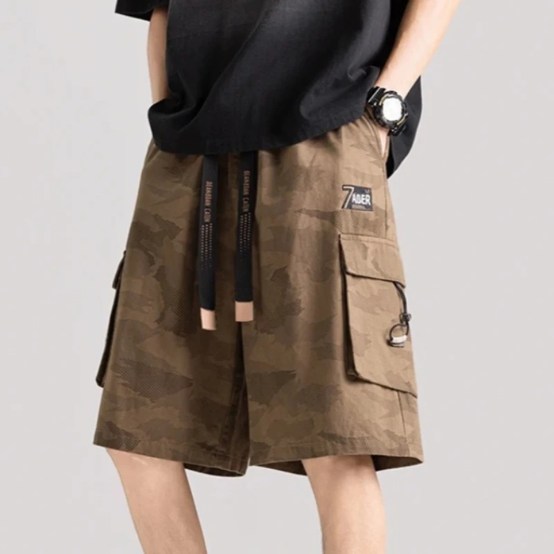 Summer Men's Cargo Shorts 8XL Multi Pockets Lightweight Workwear Shorts Men Loose Fit Drawstring Casual Streetwear Work Shorts
Summer Men's Cargo Shorts 8XL Multi Pockets Lightweight Workwear Shorts Men Loose Fit Drawstring Casual Streetwear Work Shorts